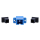 ExtraLink SC/UPC Adapter Jednomodowy Simplex niebieski - 1543491 - zdjęcie 2